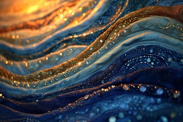 Luxurious Velvet Waves