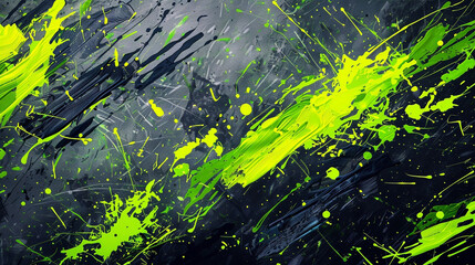 Gouache abstract in black and white for a minimalist modern office wallpaper.