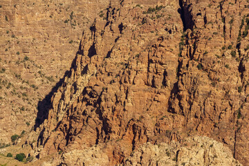 Dana Biosphere Reserve is Jordan's largest nature reserve, located in south-central Jordan and includes mountain slopes of Eastern Rift Valley to Wadi Arab. Jordan.