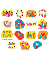 15 Vectors Showing Diversity Equality Inclusion