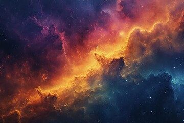 Fototapeta premium Celestial Velvet Dreams