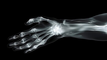 x-ray image of human hand