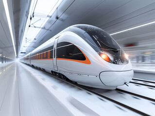 Fototapeta premium train in motion