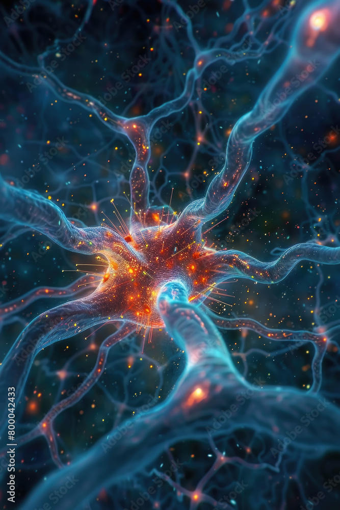 Poster a computer generated depiction of a dense cluster of stars, showcasing the intricate patterns and fo