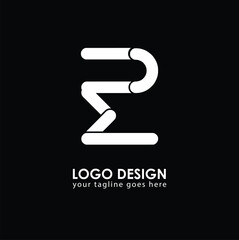 DE ED Logo Design, Creative Minimal Letter ED DE Monogram