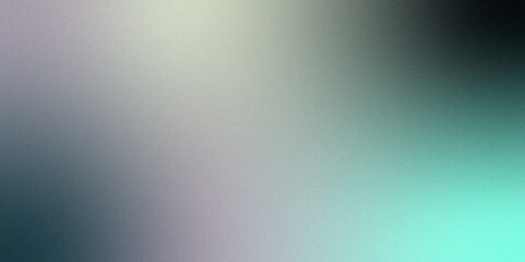 Digital grainy gradient with a colorful soft noise effect. Vintage Grunge Texture Pattern in green Tones for Artful Wallpaper. Gradient blur, noise, grain, texture. abstract background. vector.