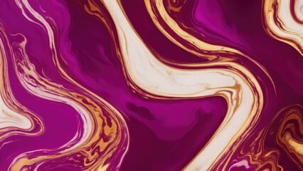 Premium luxury Red, Gold and Purple abstract marble background - obrazy, fototapety, plakaty