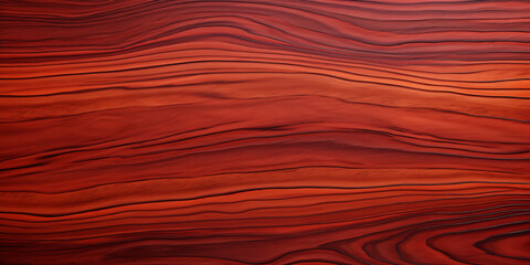 Luxurious Padauk wood texture background with intricate and detailed grain patterns, ideal for designs.