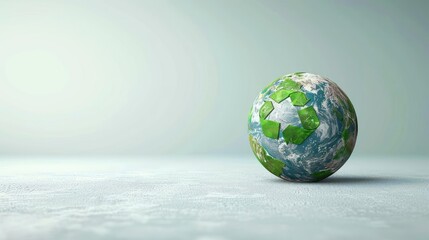 A digitally divided globe on a white background, with two contrasting sides representing different perspectives or realms