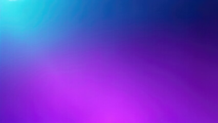 Fototapeta premium Blue and purple grain texture magenta glowing light blurred colors Retro grainy gradient banner background