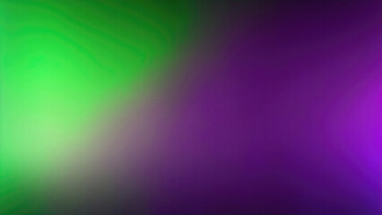 Green and purple grain texture magenta glowing light blurred colors Retro grainy gradient banner background