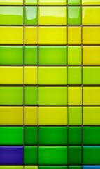 カラフル　タイル　壁　壁面