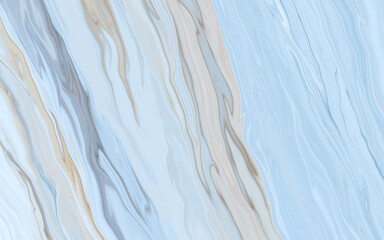 Obraz premium Marble rock texture blue ink pattern liquid swirl paint white dark that is Illustration background for do ceramic counter tile silver gray that is abstract waves skin wall luxurious art ideas concept.