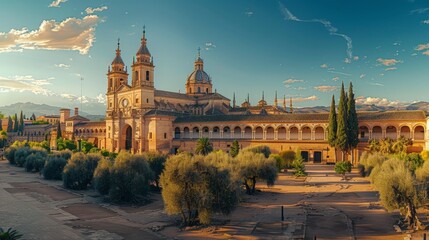 Panoramic view of the Great Mosque of C?rdoba, Spanish Islamic architecture