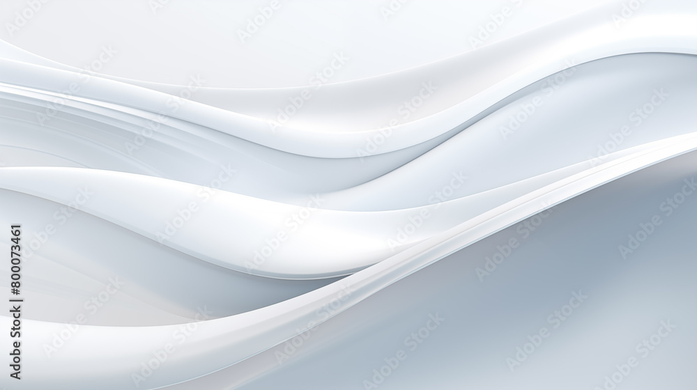 Poster abstract soft shiny white gray wavy line background graphic design. elegant white gray modern archit