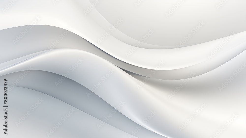 Poster abstract soft shiny white gray wavy line background graphic design. elegant white gray modern archit