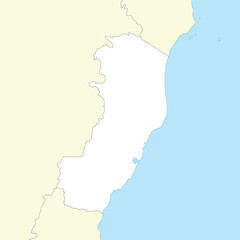 Location map of Espirito Santo is a state of Brazil