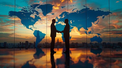 Explore the interconnected web of global political and economic events as they influence international business contracts