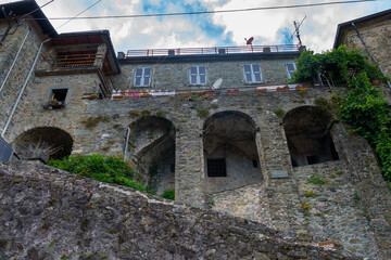 Mulazzo, historic town in Lunigiana, Tuscany