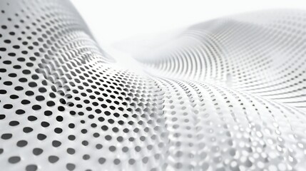 White isolated background adorned with a striking halftone illustration, perfect for business...
