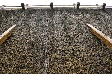 German ecological cooling tower for salt production. Salt is used for cosmetic purposes and also to...