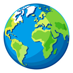 Fototapeta premium earth, icon, vector illustration