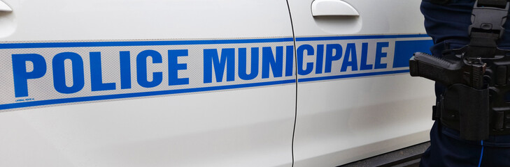 sérigraphie police municipale et armement 