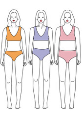 骨格診断, 女性, ファッション,カラフル