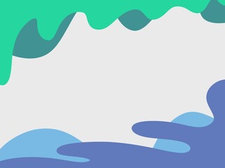 abstract rainbow printed PPT background