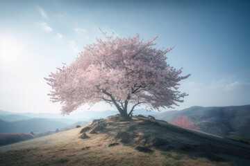 木, 桜, 植物, 春, 大木, 4月, 青空, 自然, cherry blossom, nature, plants, spring, big...