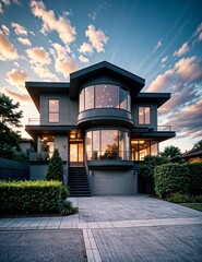 modern house exterior architecture design