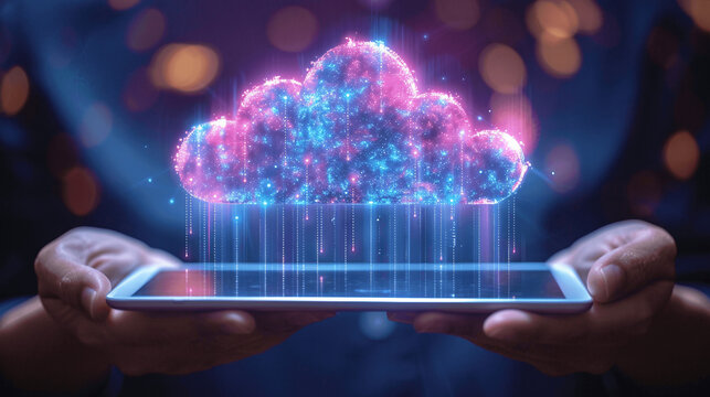 cloud storage on your tablet, Generative AI.