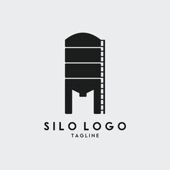 silo logo vector illustration design © pramzstadobe