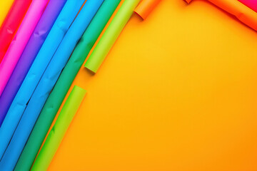 Pride Month, LGBTQ Greeting Card Background, Generative AI