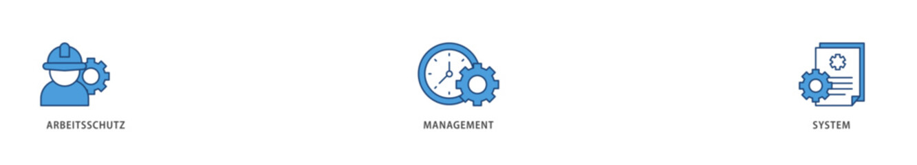 AMS icons set collection illustration of safety, mask, structure, planning, and operation icon live stroke and easy to edit 