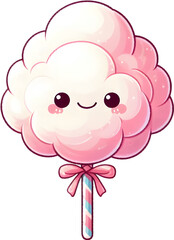 cotton candy - 솜사탕. Generative AI