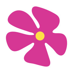 Handdrawn Abstract Flower