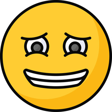 recommend clip art: Premium icon of guilty emoji, ready to use editable vector