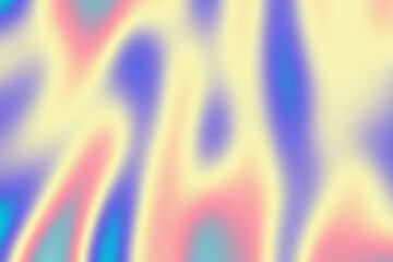 Y2k Holographic Aesthetic abstract gradient pastel rainbow unicorn background with translucent neon blurred pattern. Social media stories templates for digital marketing.
