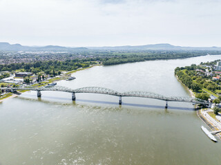 Danube Bridge, Esztergom Hungary