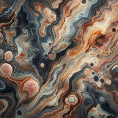 Obraz premium Marble wavy multicolored wild stone texture.