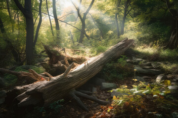 木, 森, 大木, 枯れた木, 死んだき, 落ち葉, 古い木, tree, forest, big tree, dead tree, fallen leaves, old tree