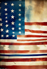 American independence day, images, illustration, background, watercolor