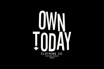 Obraz premium Modern graphic t-shirt streetwear style minimalist clothing brand templates