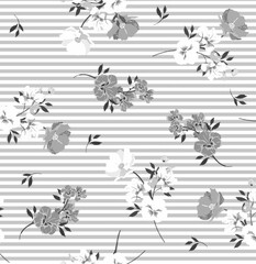 black and white geometrical pattern digital short design  