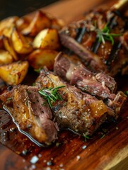 Fototapeta premium meat dish.