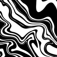 Liquid wavy texture. Abstract marble background. Vector illustration.