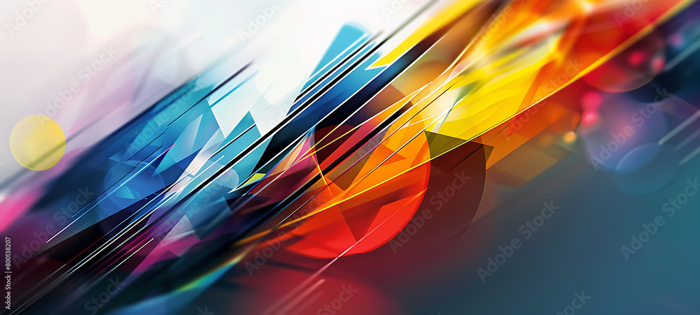 Poster Abstract Modern Background