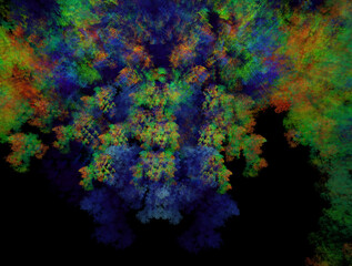 Imaginatory fractal abstract background Image