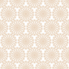 Seamless vector lace pattern decorative print for wallpaper, textile, paper, gifts beautiful background 